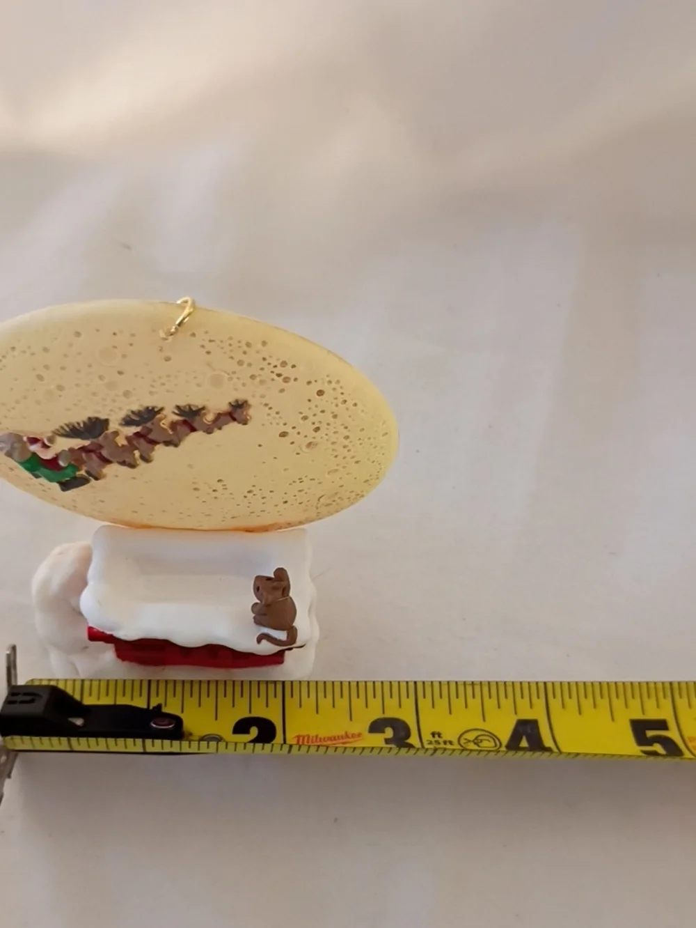 1997 Keepsake of Membership Hallmark Christmas ornament, Happy Christmas to All